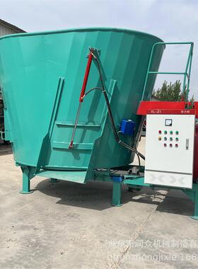 牧场电子QAX称重搅拌机草牵引全日机牛粮混料羊饲料粉碎拌草机