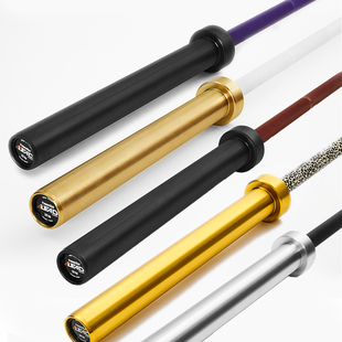 力量训练杆 力量举硬杆深蹲卧推硬拉健身杠铃杆 隶德体育