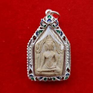 坤平佛 阿赞猛 2564 第一期 至死不渝的爱坤平 素可泰银壳