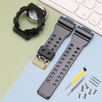 适配卡西欧5146黑武士表壳GA110GBGA100CF/120/140/GAX100A手表带