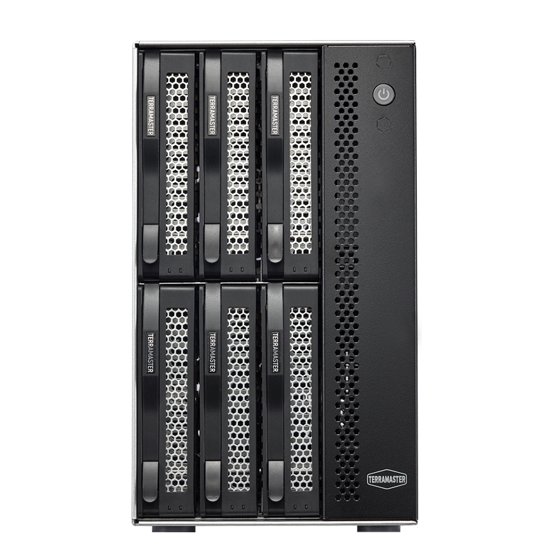 增票顺丰 铁威马T6-423高配NAS网络存储 8G内存 Intel四核 2.5G网口 中小企业级办公6盘位 文件存储 