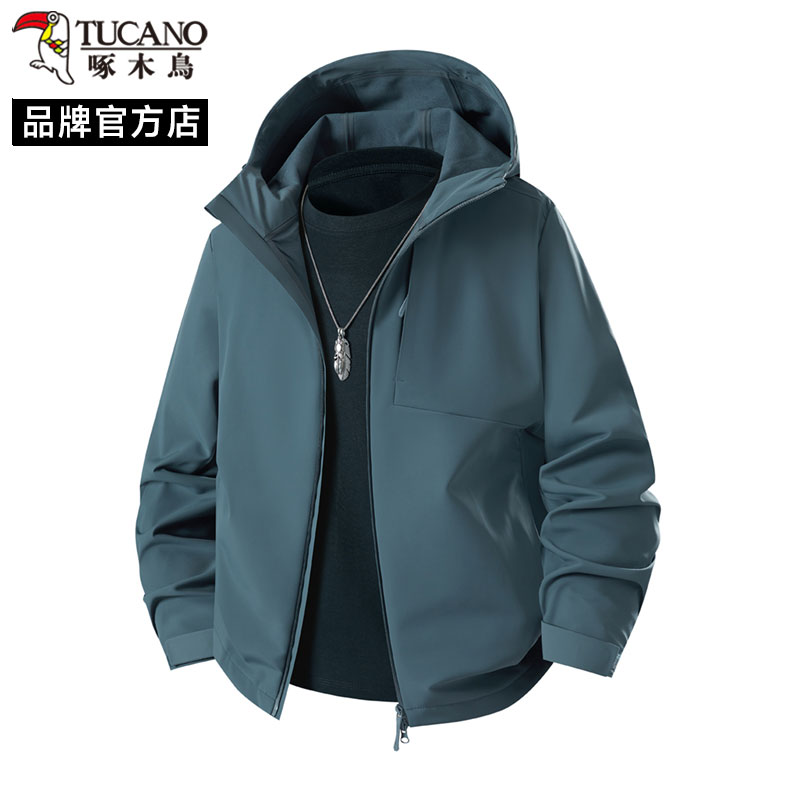 啄木鸟2025新款冬季加绒夹克