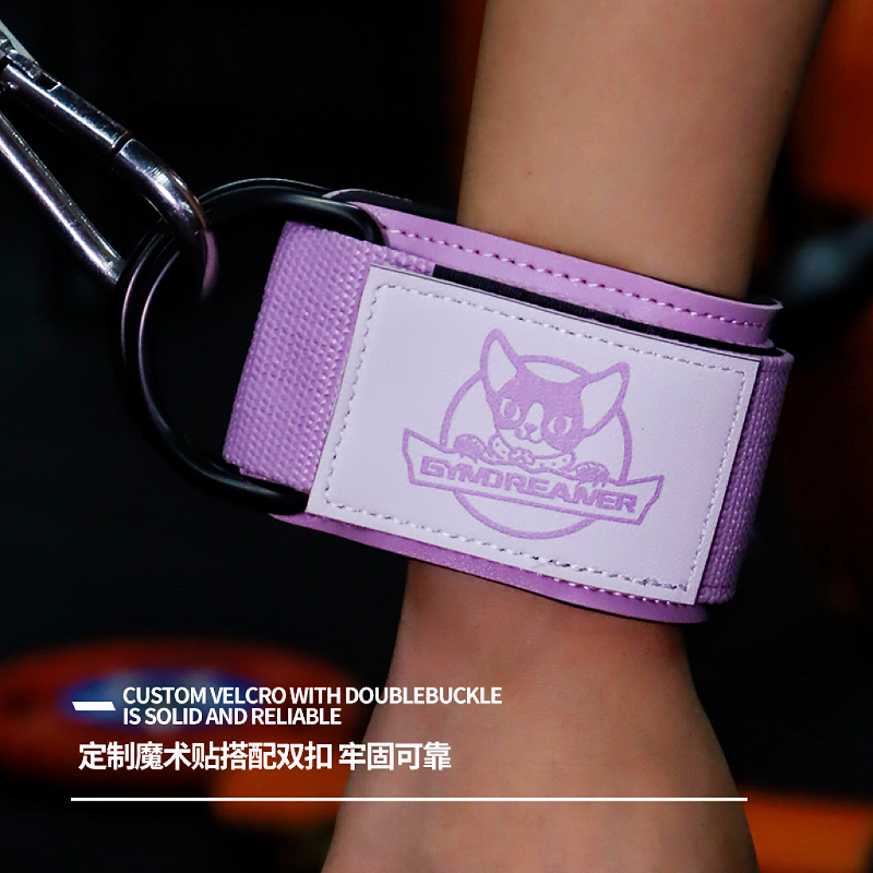 GYMDREAMER健身脚踝扣龙门架练腿练臀部大腿力量训练绑腿带拉力绳,运动/瑜伽/健身/球迷用品,运动护踝,淘宝优惠券,粉丝福利购,淘宝优惠卷