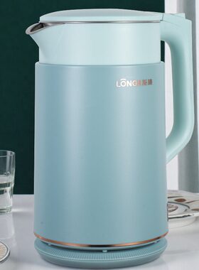 龙集304不锈钢耐用电水壶食品级