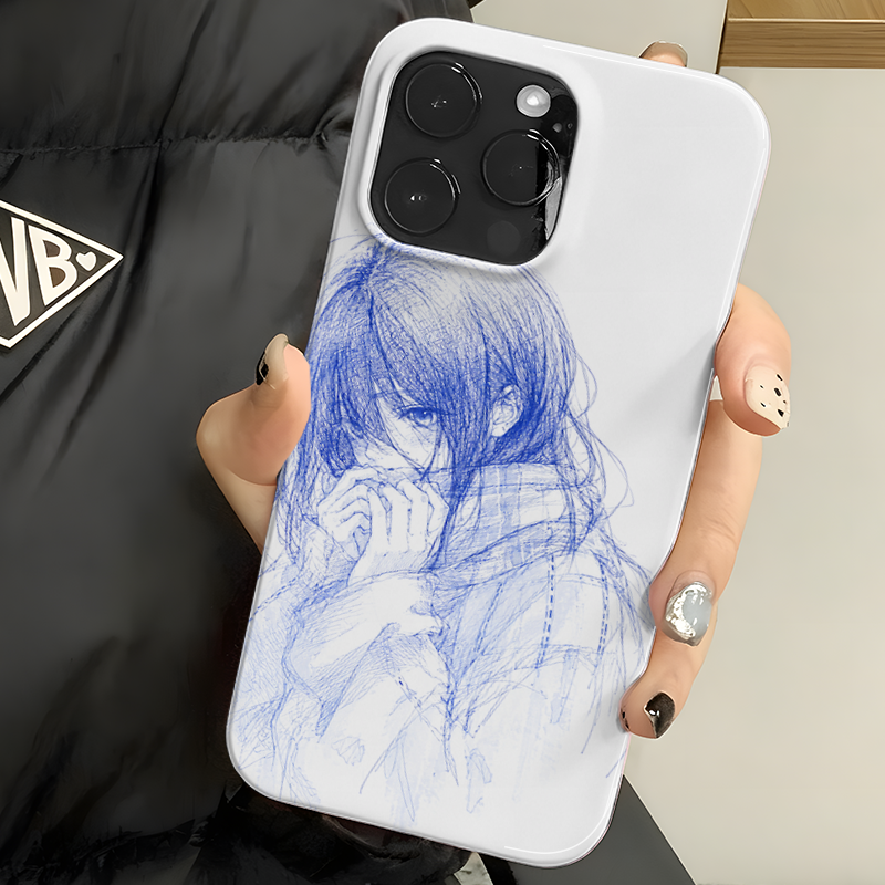 蓝漫4适用于苹果17promax手机壳iphone15pro小众高级感14pro防摔保护壳13手机壳适用于iPhone16pro简约ins