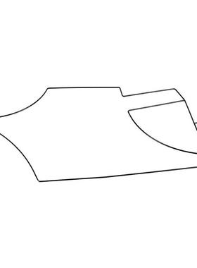 轻奢几何形状裤子架实心金Z07944-5属家居裤夹挂无纳痕型裤裤衣架