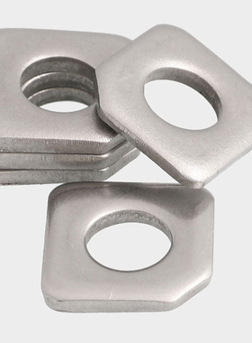 304/316不锈钢GB853槽钢用方斜垫圈方斜四方缺角垫片M6M8M10 -M24