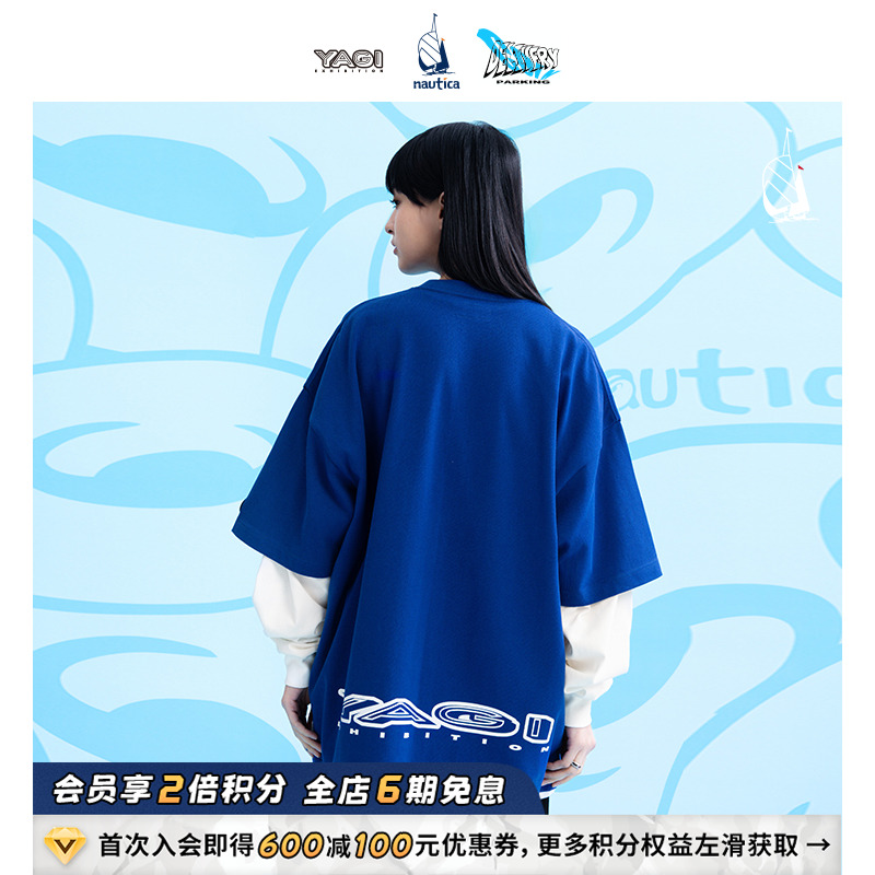 nauticawhitesail短袖圆领