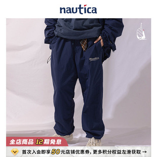 官方正品 舒适休闲裤 nautica 日系无性别百搭工装 PW2325 白帆
