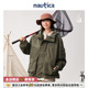 日系三合一厚外套路亚贴袋棉服JW5335 nautica白帆 官方正品