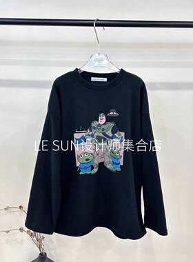 【over the rainbow正品】2026春新款卡通印花长袖T恤63323