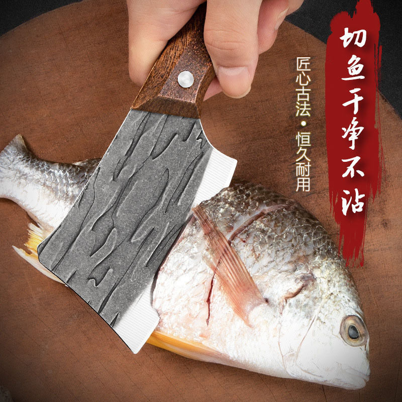 厨房迷你小菜刀多功能户外小刀锋利切片刀杀鱼专用刀具儿童切肉刀