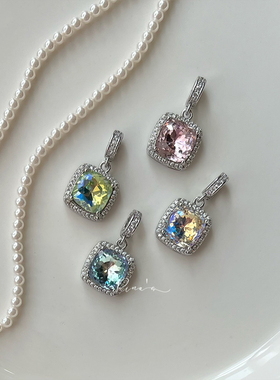 Rina's糖果色童话色彩甜美迷人缤纷彩项链手链用可拆卸可打开吊坠