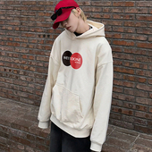 KONNE春秋季 男款 连帽卫衣美式 WE11DONE 重磅宽松长袖 上衣百搭外套