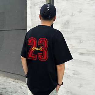 GRAILZ PROJCET GR短袖T恤男装夏季新款上衣潮牌痞帅炸街时尚体恤