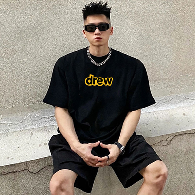 drewbee短袖潮牌情侣纯棉T恤