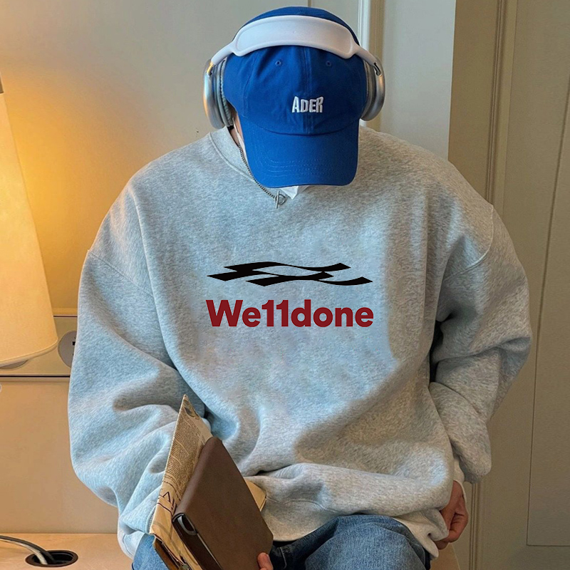 WE11DONEKONNE圆领卫衣男