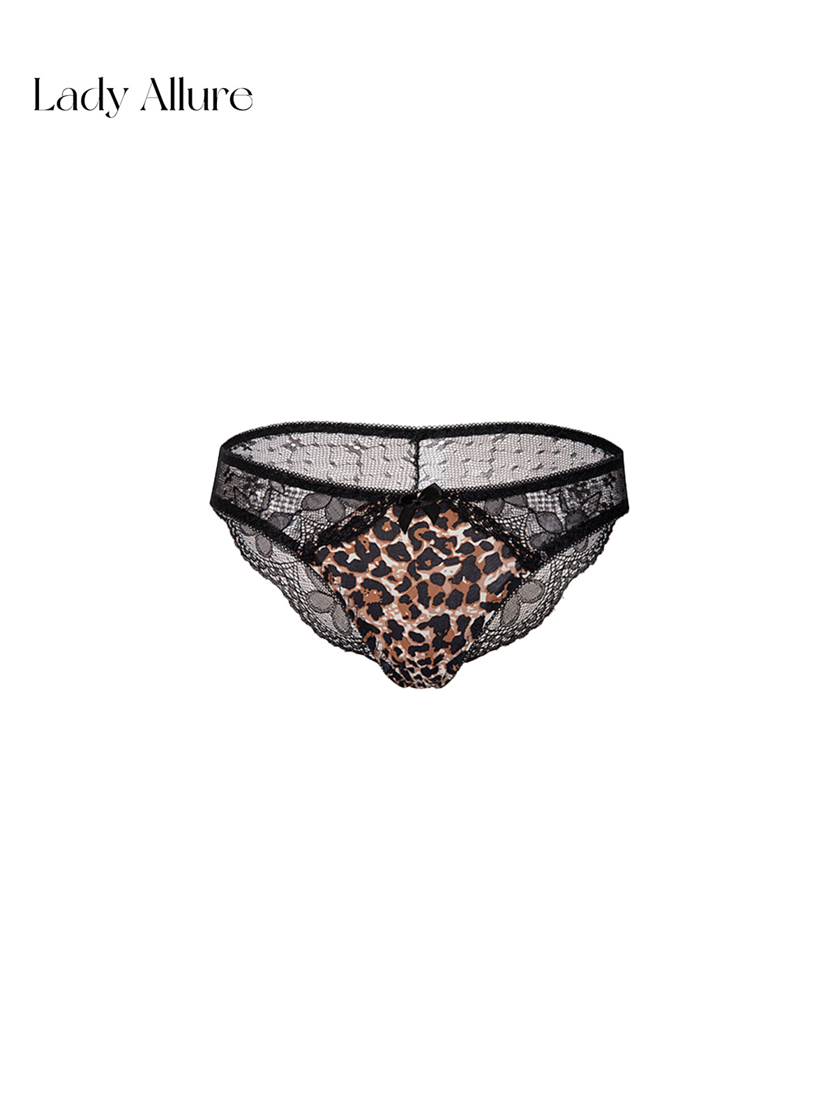 经典印花内裤蕾丝高腰薄款