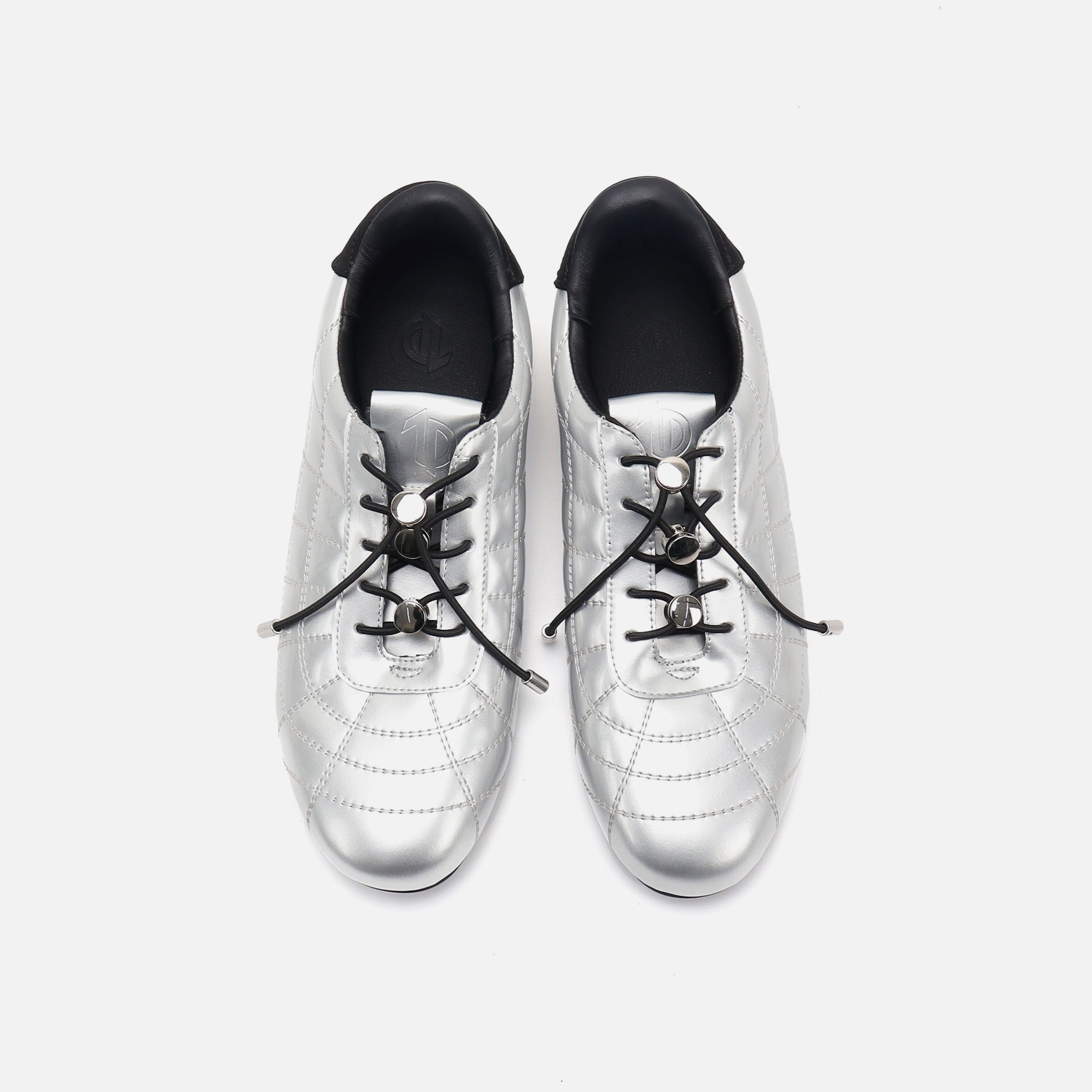 notdetailed原创银色单鞋 百搭平底休闲鞋男女同款,女鞋,深口单鞋,淘宝优惠券,粉丝福利购,淘宝优惠卷