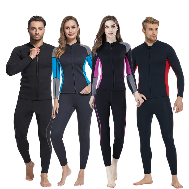 潜水服分体冲浪服男女保暖游泳衣