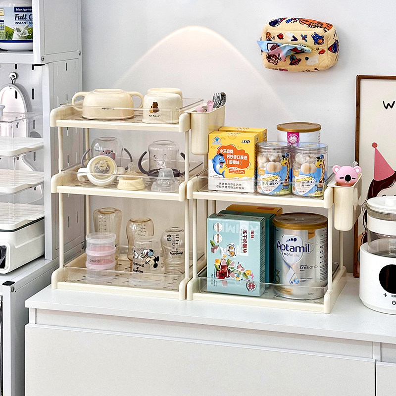 奶瓶置物架宝宝用品婴儿奶粉餐具工具沥水架桌面喂养台辅食收纳盒