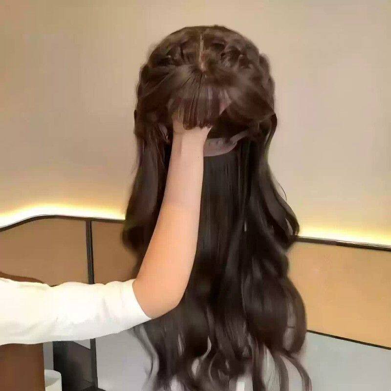 假发女成品公主头编发日常大波浪长卷发自然lolita仿真发全头套