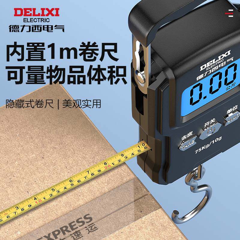 德力西电气手提电子吊秤家用高