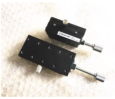 米思米XSL XSLC60 90精密手动位移光学平台燕尾槽微调滑台