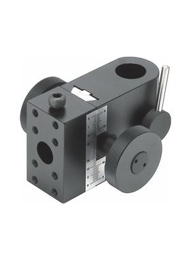 单轴滑动型支柱安装用定位滑台STLC48燕尾槽式手动位移台EJM01-48