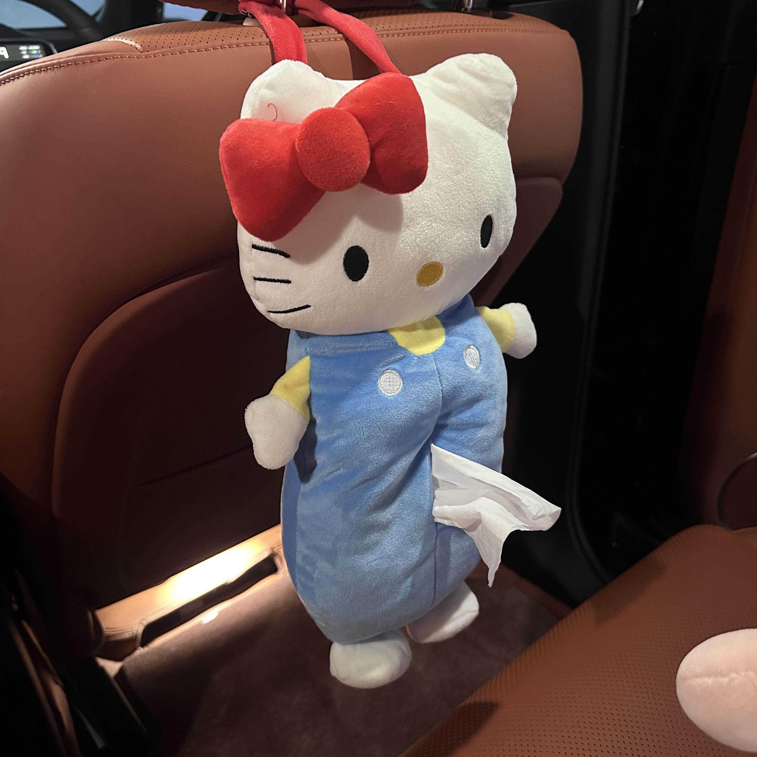 kitty车载纸巾盒新款纸抽盒车上抽纸盒汽车纸巾挂袋车内装饰纸盒,汽车用品/电子/清洗/改装,车用纸巾盒/套,淘宝优惠券,粉丝福利购,淘宝优惠卷