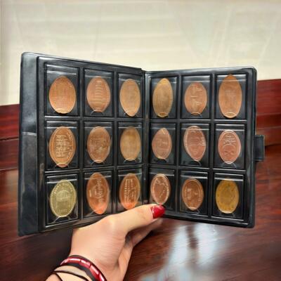 PVC环保纪念币定位册整整齐齐