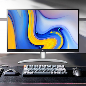 LG 27UP600K 27英寸4K超清 HDR400 IPS面板 高清电脑显示屏幕