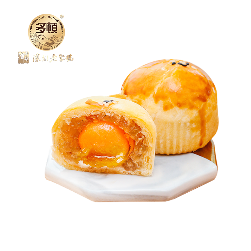 多顿御翅蛋黄酥芝士酥纯手工酥皮月饼