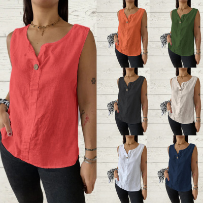 V 领纽扣女士衬衫上衣   V-neck button up women's shirt top