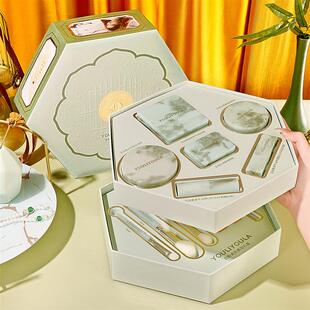 古韵清风彩妆套装化妆品全套中国风彩妆礼盒节日送礼有化妆刷套装