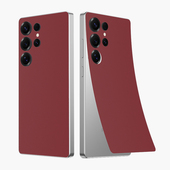 适用三星s25ultra素皮背膜s23 三星S26Ultra背膜贴 s26手机背膜三星s23ultra后膜三星s24ultra s24 s25