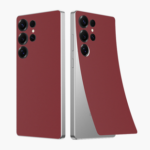 适用三星s25ultra素皮背膜s23/s24/s25/s26手机背膜三星s23ultra后膜三星s24ultra/三星S26Ultra背膜贴