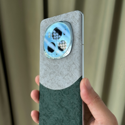 适用荣耀magic6Pro素皮背膜荣耀magic6手机后膜拼接个性素皮膜荣耀magic5Pro手机背膜荣耀magic5后盖保护膜