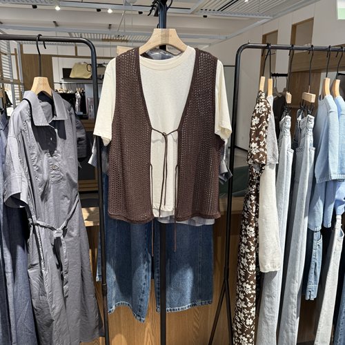 indiciaF2C5SY355N专柜正品标记女装马甲针织开衫套装吊牌价689