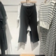 冰丝开叉微喇休闲裤 indicia5A303KZ098专柜正品 标记女装 吊牌价589