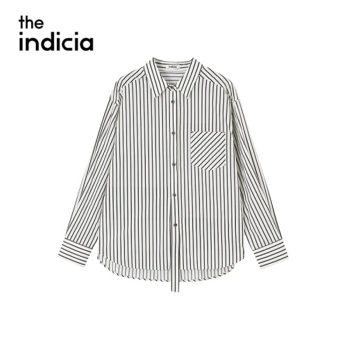 indiciaF2C5CS360C专柜正品标记女装宽松慵懒休闲衬衫吊牌价