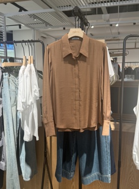 indiciaF2D4CS798F专柜正品标记女装衬衫通勤长袖上衣吊牌价599