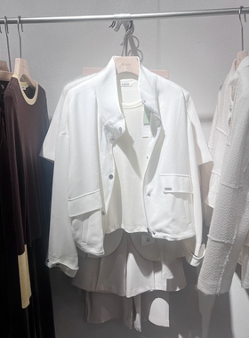 indicia6A402WT084C专柜正品标记女装立领气质外套上衣吊牌价1289