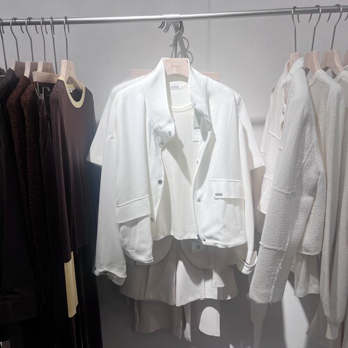 indicia6A402WT084C专柜正品标记女装立领气质外套上衣吊牌价1289