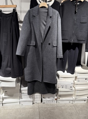 indiciatheL2D5DY285专柜正品标记女装设计简约优雅大衣吊牌1889