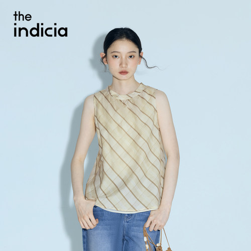 the indiciaL2B6SY166专柜正品标记女装气质时尚上衣吊牌价639
