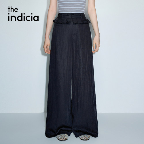 the indiciaL2B6KZ189Y专柜正品标记女装休闲显瘦裤子吊牌价639