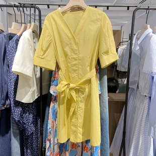 indicia5B304LQ137专柜正品标记女装夏款收腰显瘦连衣裙吊牌价869