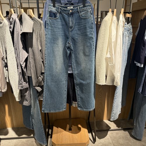 indiciaF2A5NK016F专柜正品标记女装百搭阔腿显瘦牛仔裤吊牌价639