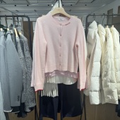 春刺绣针织开衫 indiciatheL2A6KS018专柜正品 标记女装 吊牌价699